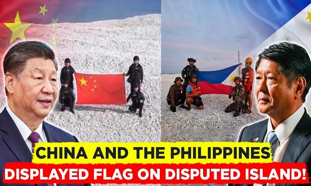 Flag Raised, Tensions Soar China’s Bold Seizure of Sandy Cay Escalates South China Sea Confrontation