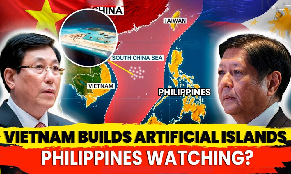 Philippines Should Accelerate Island Building in the South China Sea Like Vietnam