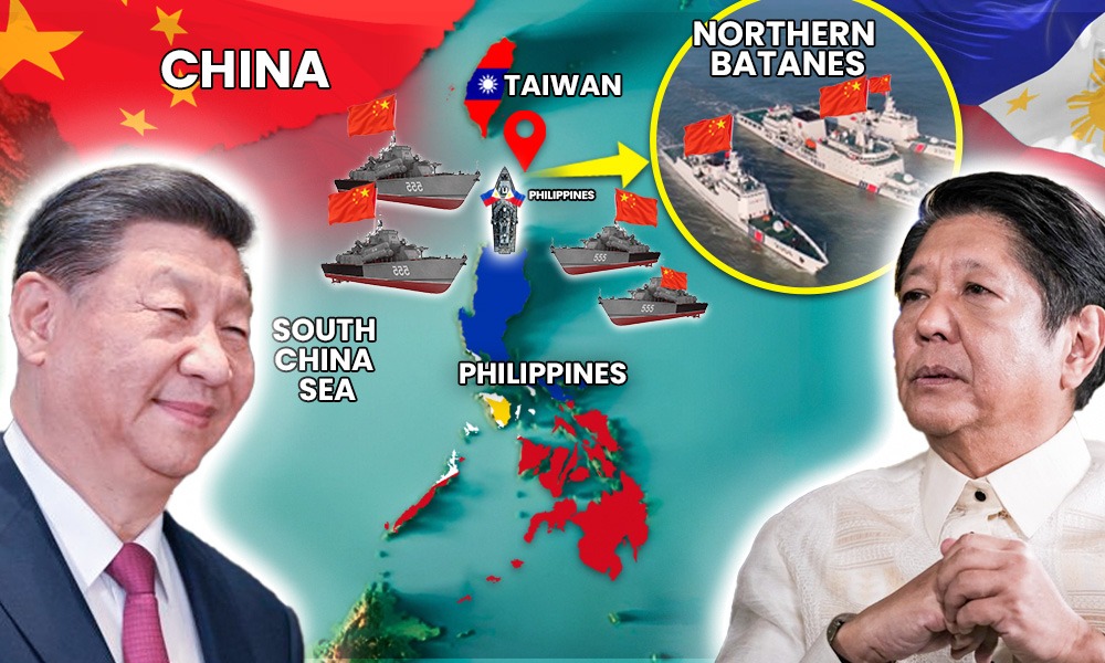 China’s Warships ‘Bracket’ Philippines’ Northernmost Province of Batanes