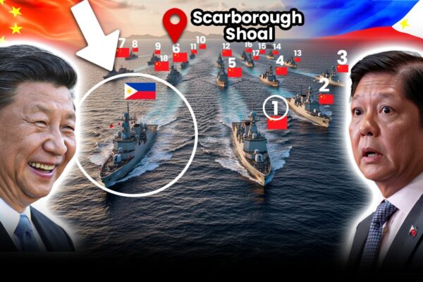 1 Philippine Navy Vessel Against 22 Chinese Ships at Scarborough Shoal 1 Philippine Navy Vessel Against 22 Chinese Ships at Scarborough Shoal