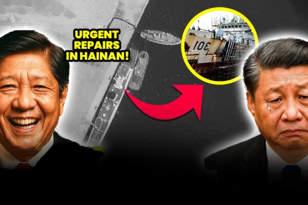 Satellite Reveals Damaged Chinese Coast Guard Ship Under Urgent Repairs in Hainan Satellite Reveals Damaged Chinese Coast Guard Ship Under Urgent Repairs in Hainan