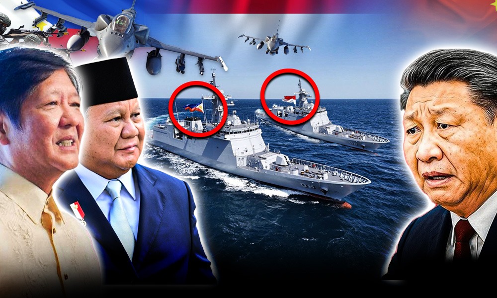 Indonesia Joins Philippines for Massive Naval Drill in the South China Sea