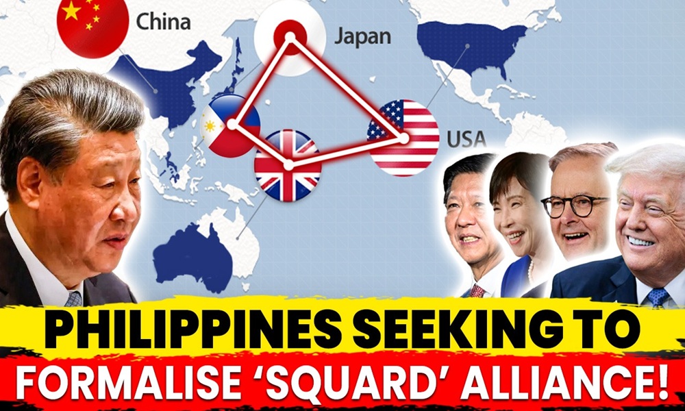 Philippines Seeks to Formalize ‘The Squad’ to Counter China’s Power in the South China Sea!