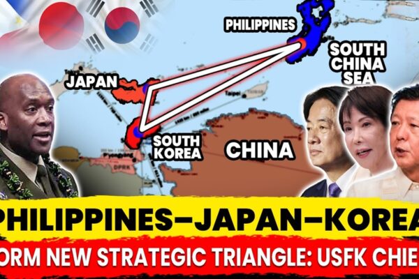 USFK’s “East-Up” Map Reveals New Strategic Triangle Linking Korea–Japan–Philippines Security Arc