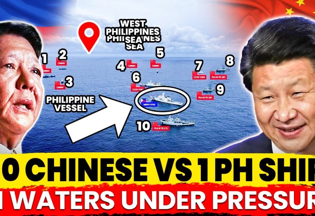 10 Chinese Ships vs 1 Philippine Vessel - indopacific report