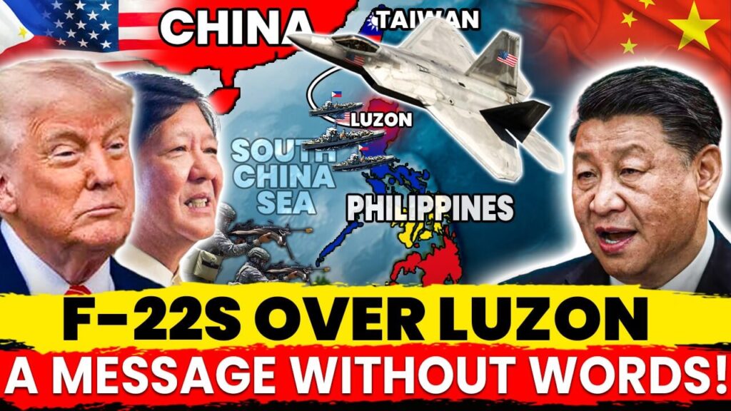 F-22 Raptors Over Luzon