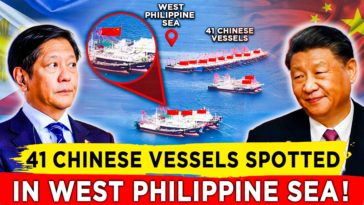 41 Chinese Vessels Detected in West Philippine Sea, Manila Raises Alarm