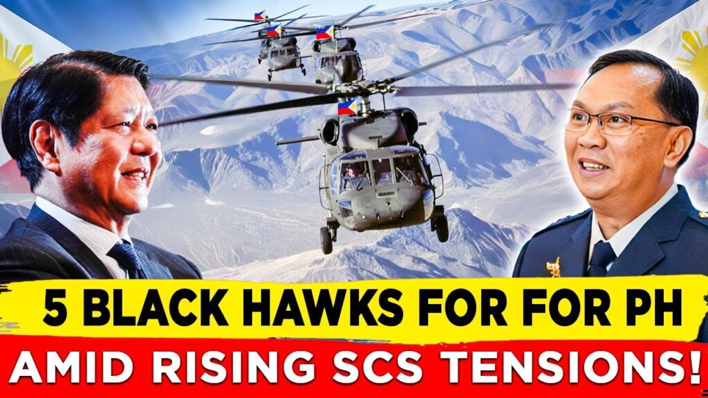 Philippine Air Force JUST Armed 5 Black Hawks to Deter China in the WPS!
