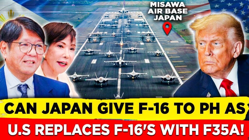 As U.S. Upgrades Japan's F16 to F35A - Can Philippines Get the F16's