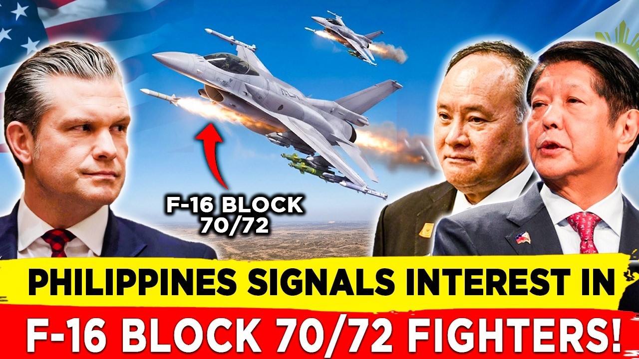 Philippines Continues to Signal Interest in Acquiring F-16 Block 70/72 Fighters