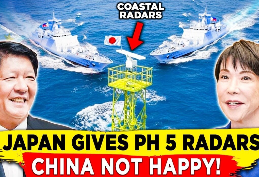 Philippines Receives 5 Coastal Radars From Japan to Deter China in the WPS!