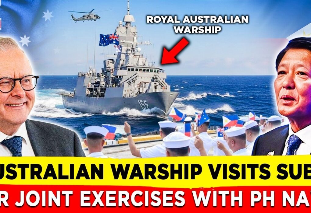 Royal Australian Navy Warship Visits Subic for Joint Maritime Exercises with Philippine Navy