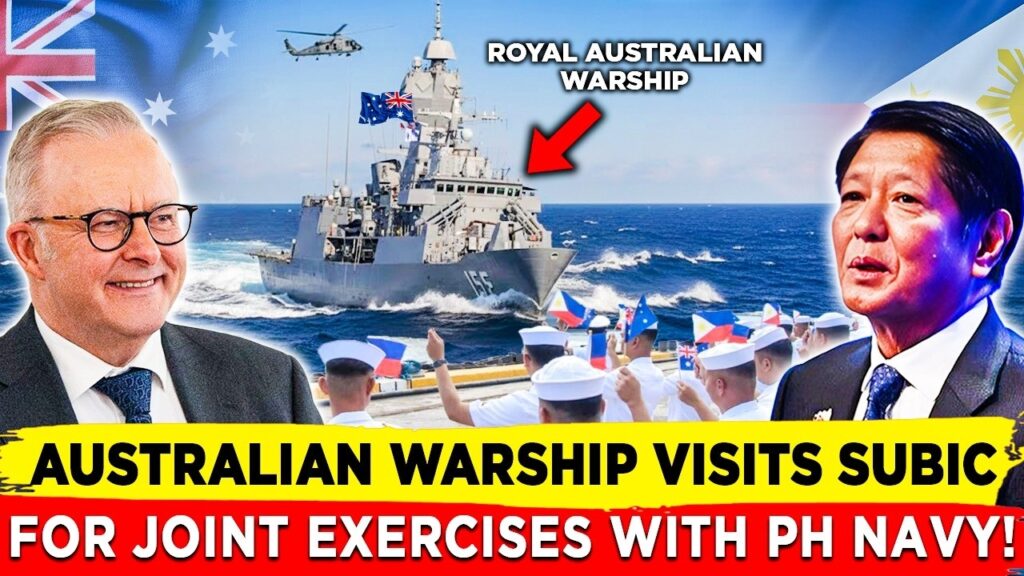 Royal Australian Navy Warship Visits Subic for Joint Maritime Exercises with Philippine Navy