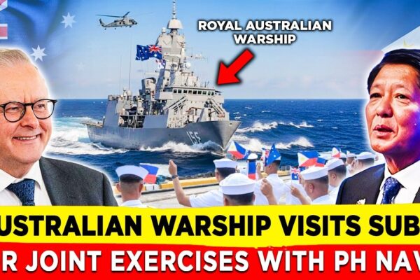 Royal Australian Navy Warship Visits Subic for Joint Maritime Exercises with Philippine Navy