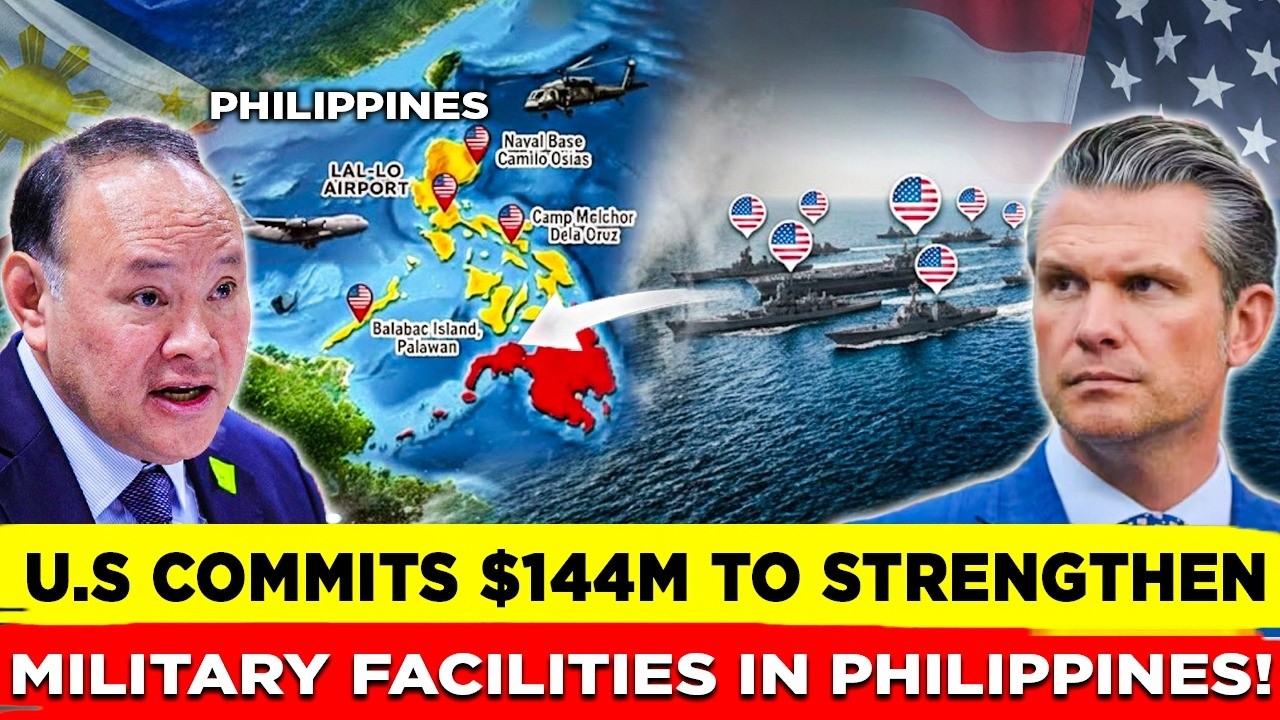 U.S. Commits $144M to Strengthen Military Facilities in the Philippines to Deter China