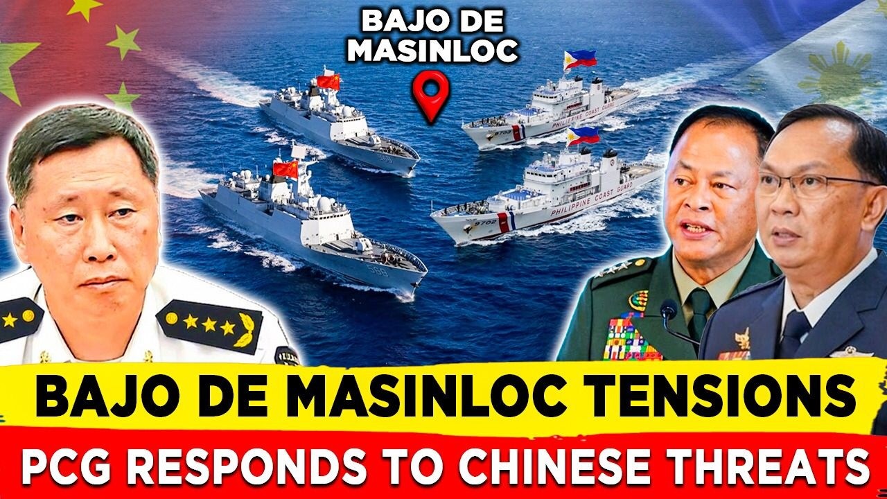 Philippines Coast Guard Faces Off With Chinese Vessels at Bajo de Masinloc