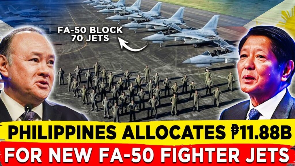 Philippines Allocates ₱11.88B for New FA-50 Block 70 Fighter Jets from South Korea