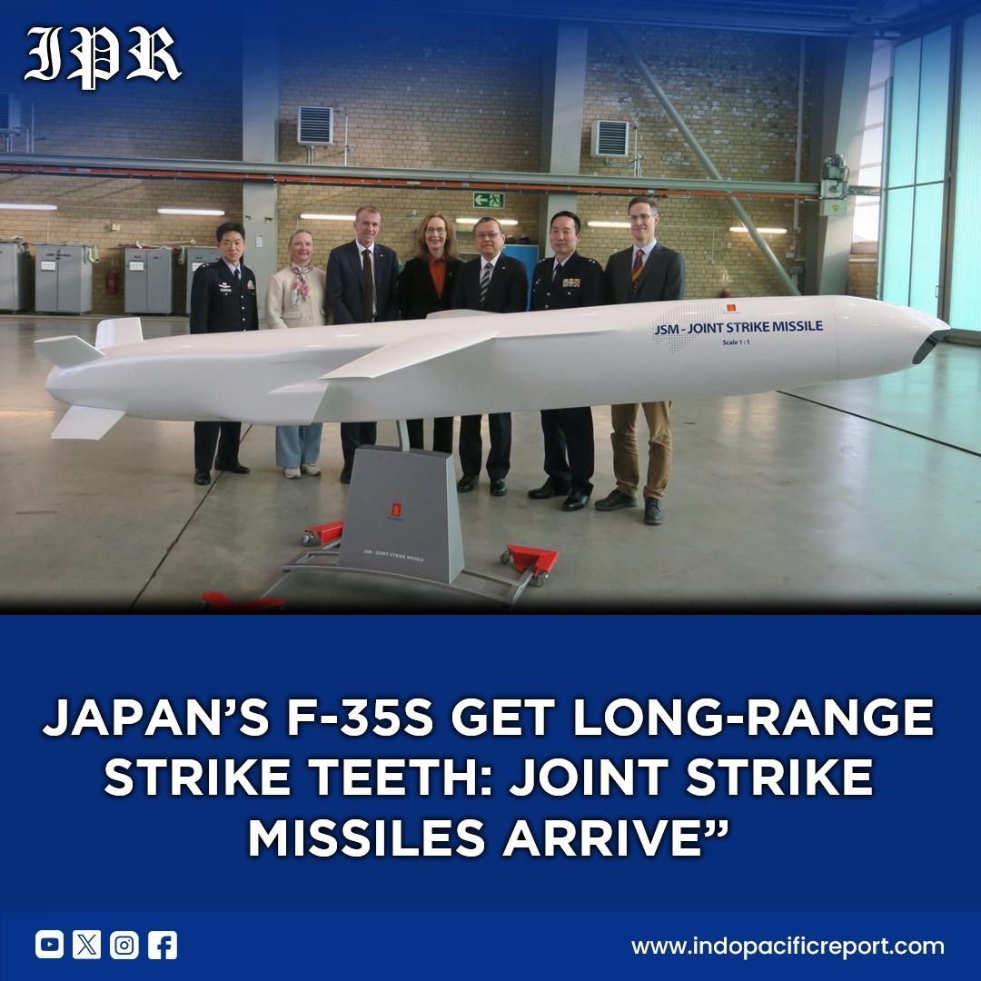 Japan Receives First Joint Strike Missiles for F-35A Fleet: Implications for Indo-Pacific Security