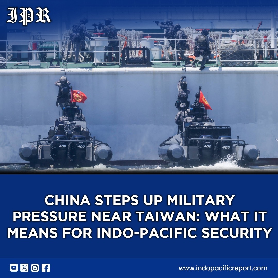 China Escalates Military Pressure Near Taiwan, Raising Regional Alarm