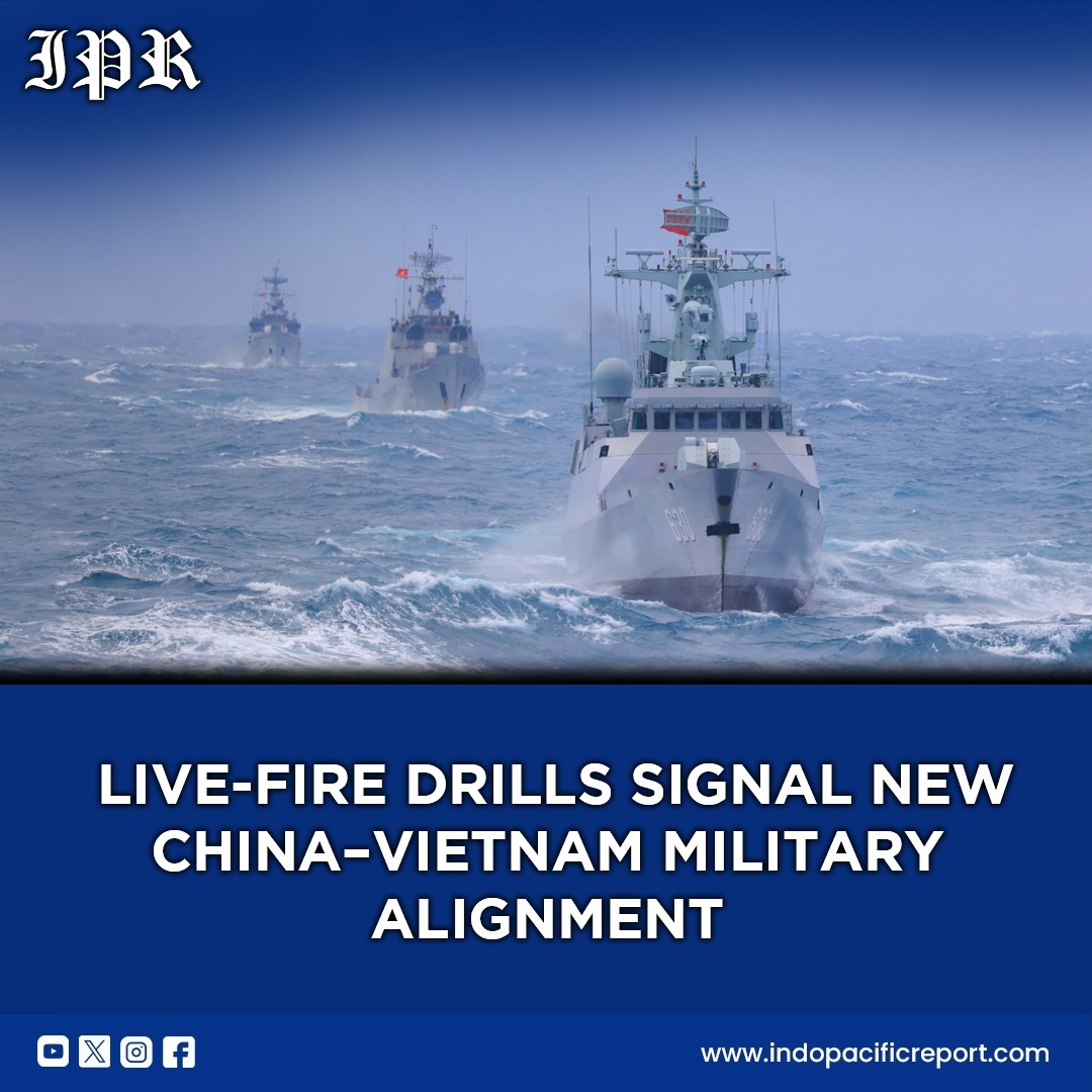 China and Vietnam Step Up Naval Cooperation with Live-Fire Drills