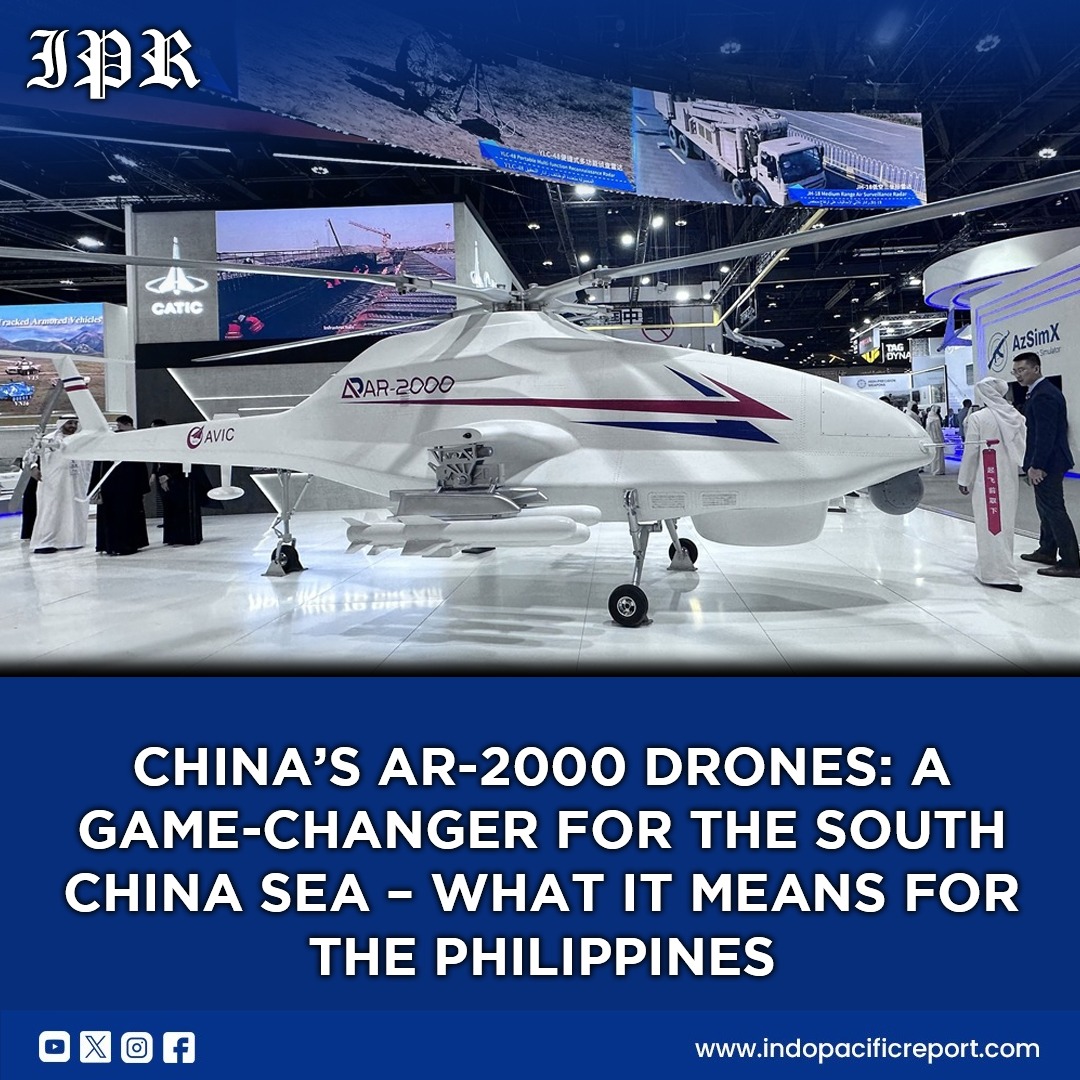 China’s AR-2000 Drone Redrawing Naval Power in the South China Sea