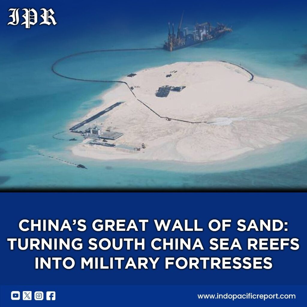 China’s Great Wall of Sand Turning South China Sea Reefs into Military Fortresses
