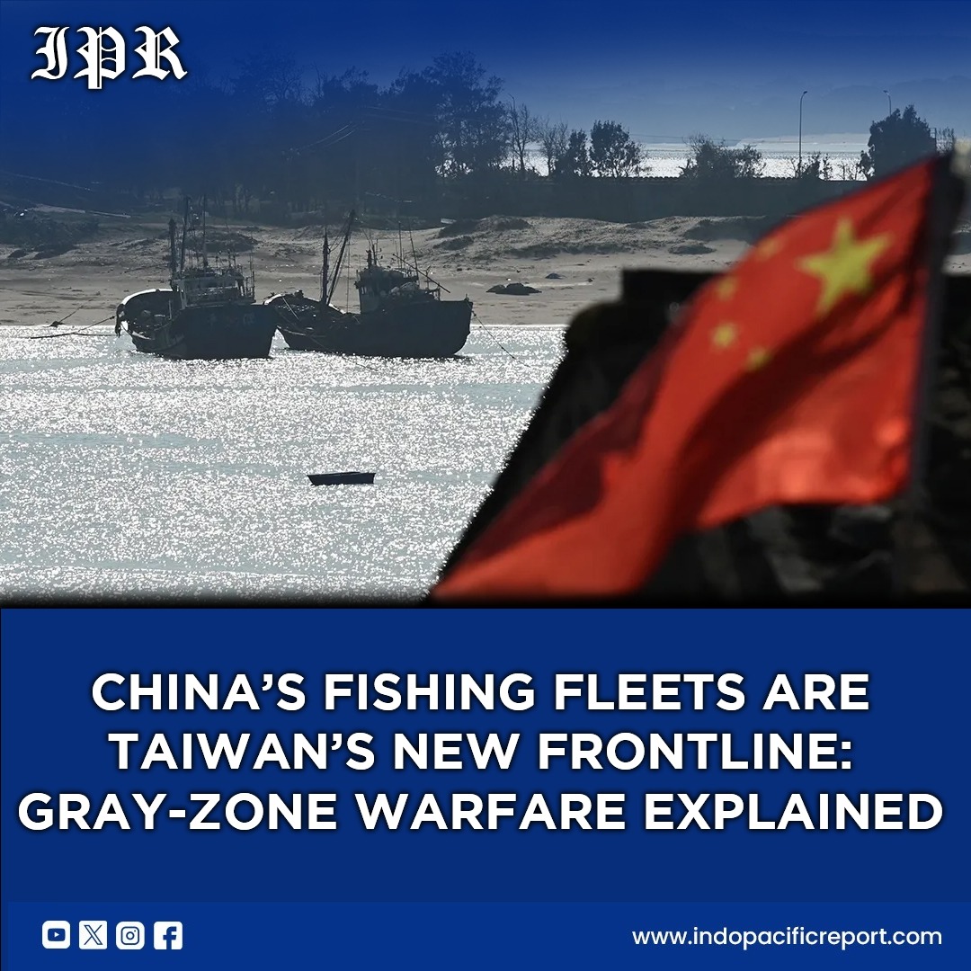 China’s Maritime Militia New Gray-Zone Pressure Threatens Taiwan and Regional Stabilit