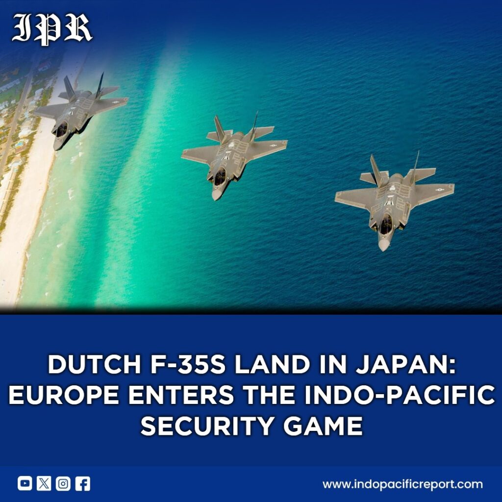 Dutch F-35s in Japan Strengthening Allied Air Power in the Indo-Pacific