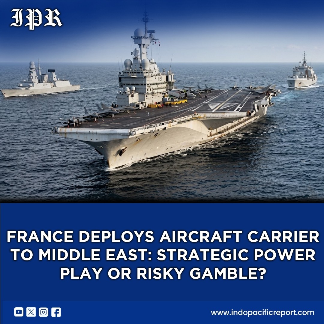 France Boosts Military Presence in the Middle East Ahead of Macron’s Diplomacy Push