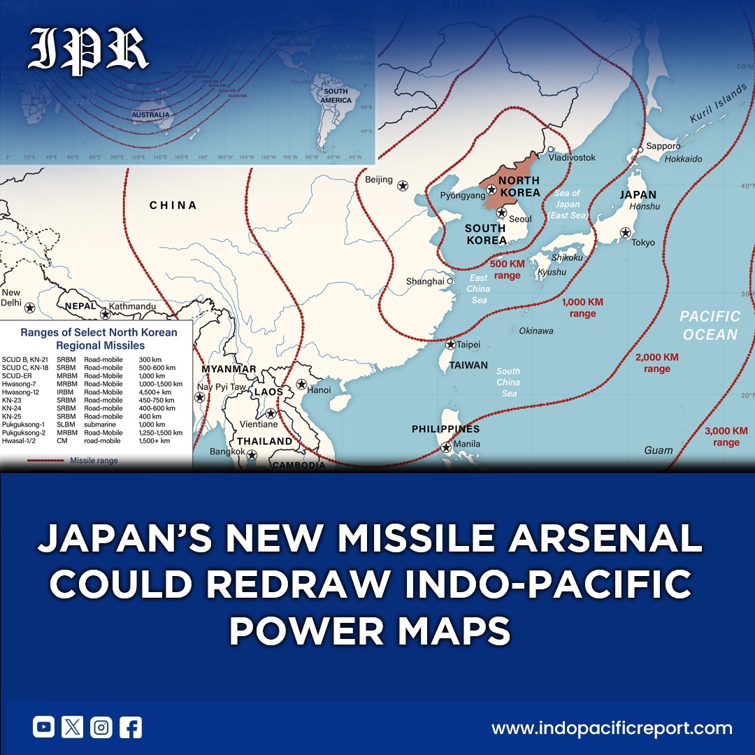 Japan’s Missile Modernization Redefining Island Defense and Indo-Pacific Deterrenc