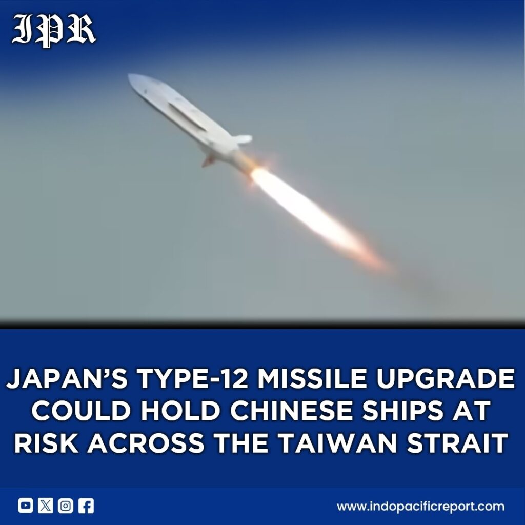 Japan’s Type-12 Missile Upgrade Redefining Regional Deterrence in the East China Sea