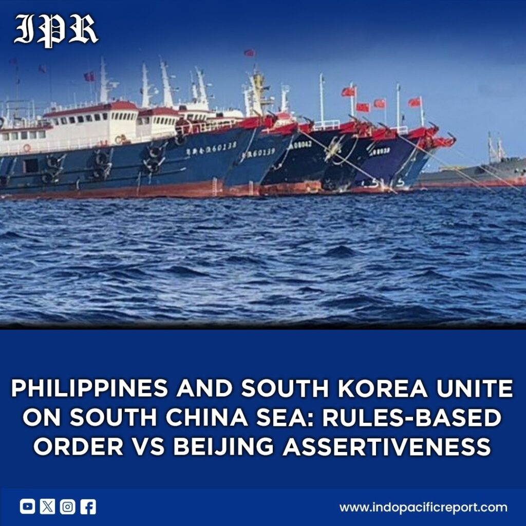 Philippines–South Korea Alignment in the South China Sea Signals for Regional Orde