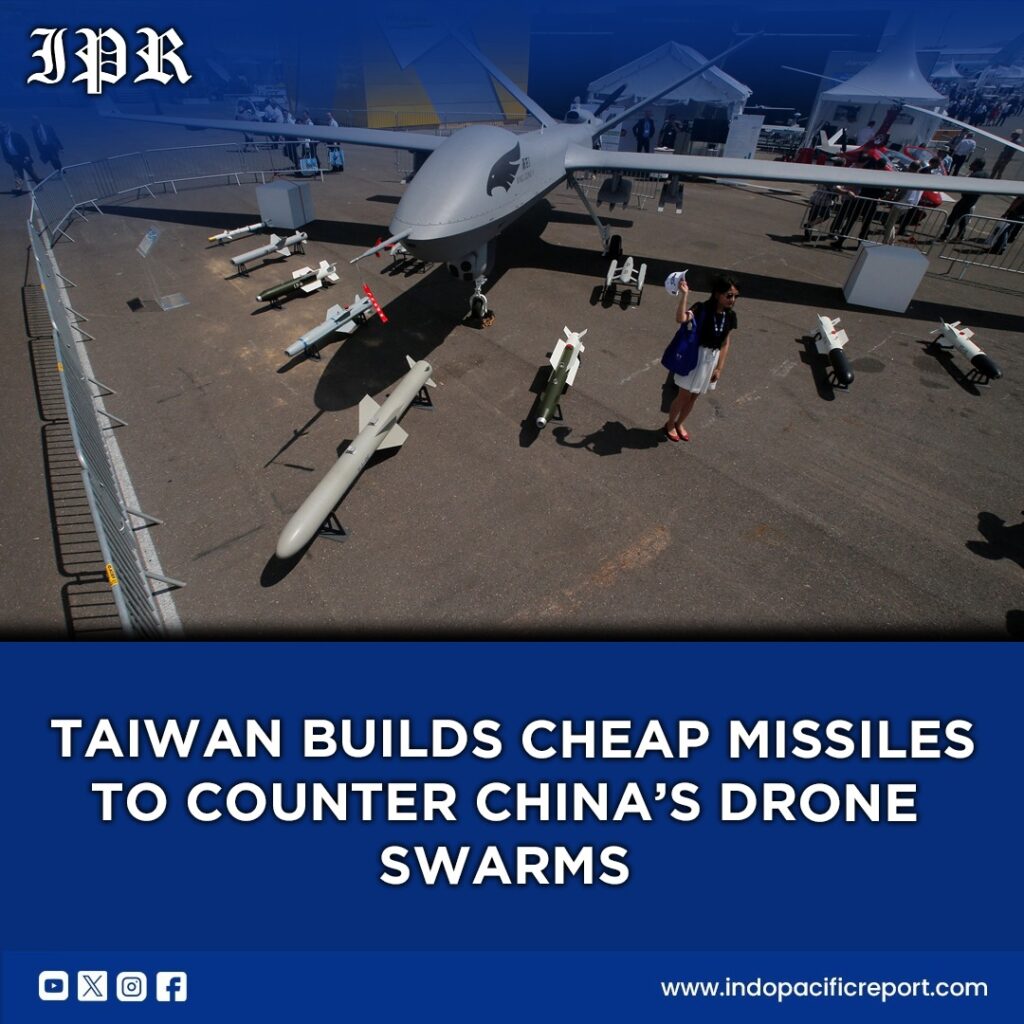 Taiwan Turns to Affordable Air Defenses Against China’s Drone and Missile Swarms