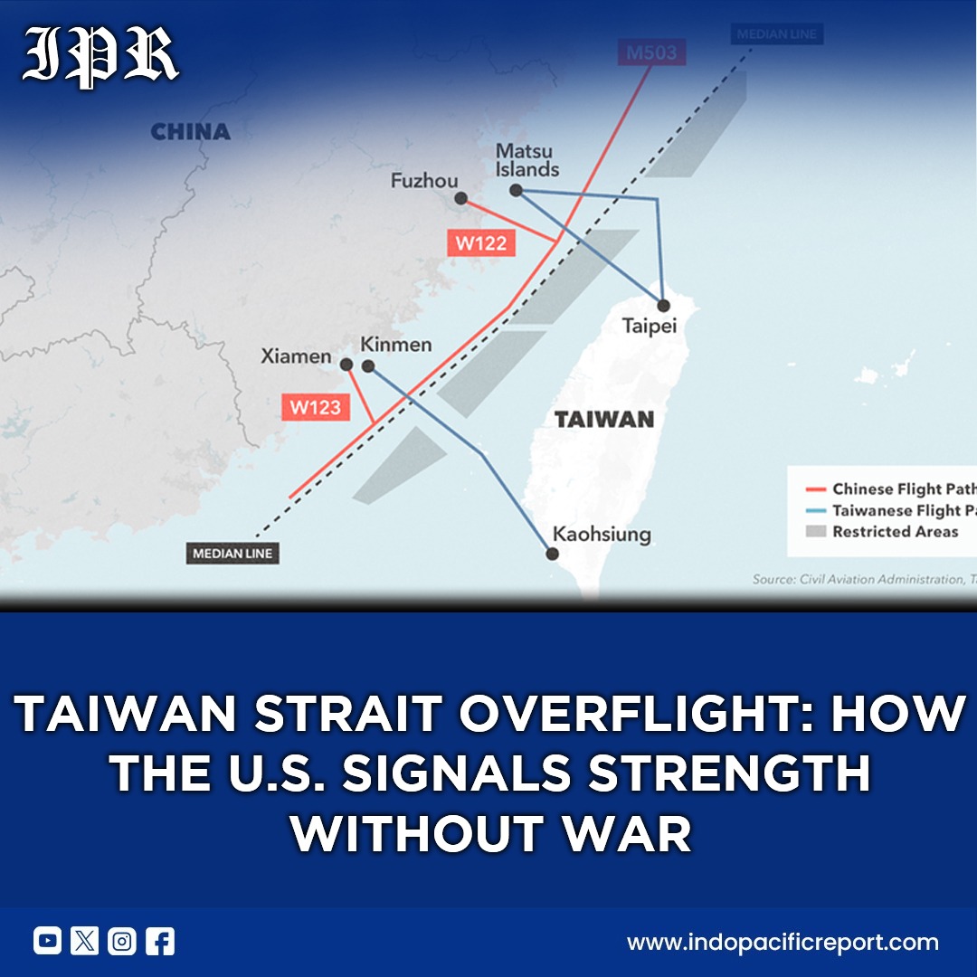 U.S. Surveillance Flight Over Taiwan Strait: Strategic Signaling in Action