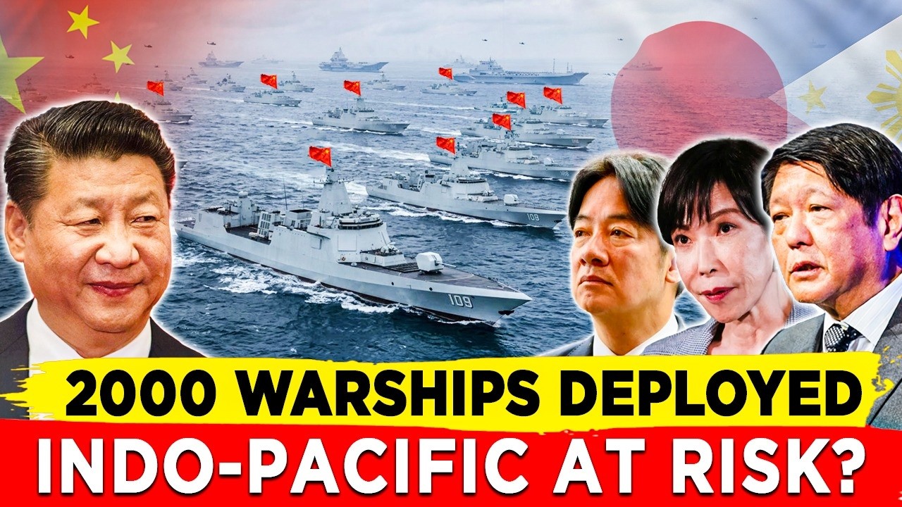 China Deploys 2,000 Warships in the South China Sea – Is China Surrounding the Philippines?