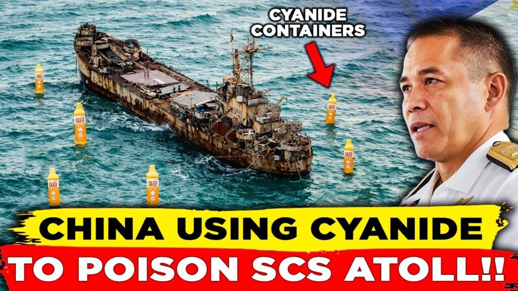 Philippines Accuses China of Using Cyanide to Poison South China Sea Atoll