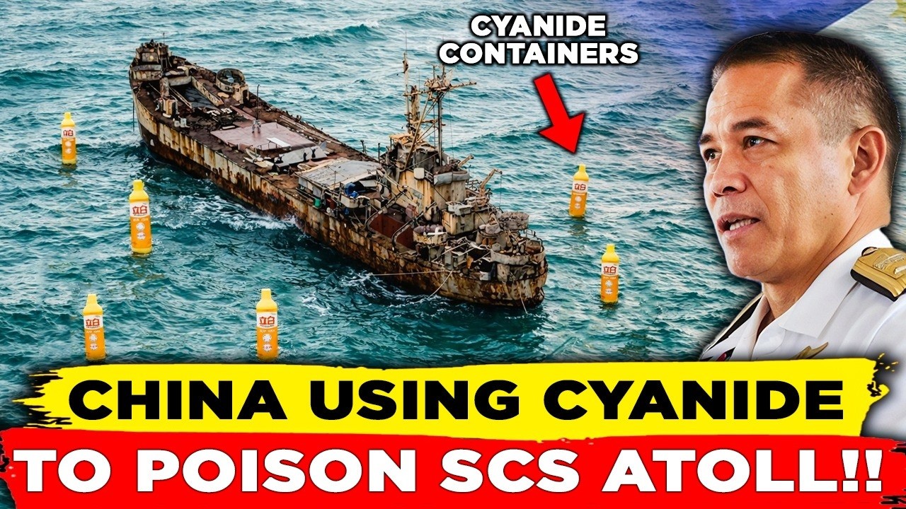 Philippines Accuses China of Using Cyanide to Poison South China Sea Atoll