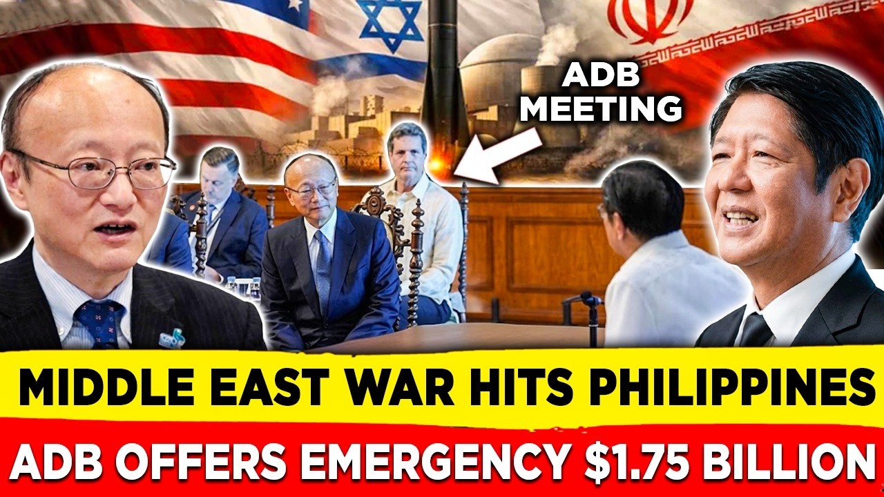 Iran War Forced Asian Development Bank to Step In With $1.75 Billion for Philippines
