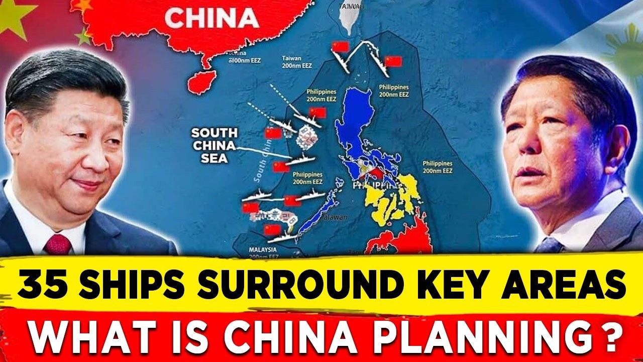 35 Chinese Ships Near Philippine Islands Sparks Fears of a Major Crisis