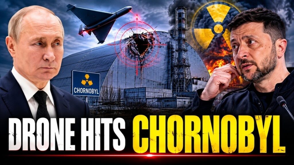 Russian Drone Attack Near Chernobyl Raises Nuclear Danger Fears
