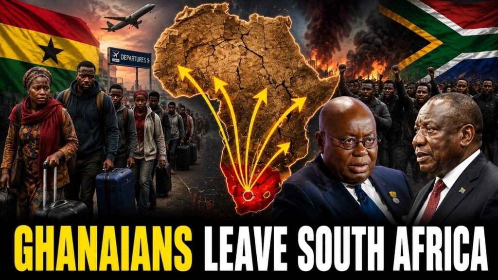Hundreds of Ghanaians Leaving South Africa as Anti Immigration Protests Spread