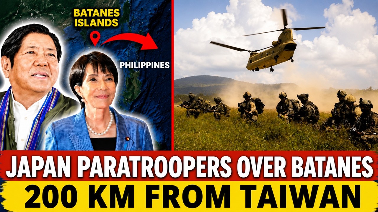 Japan to Drop Paratroopers in Batanes Philippines Just 200 km From Taiwan
