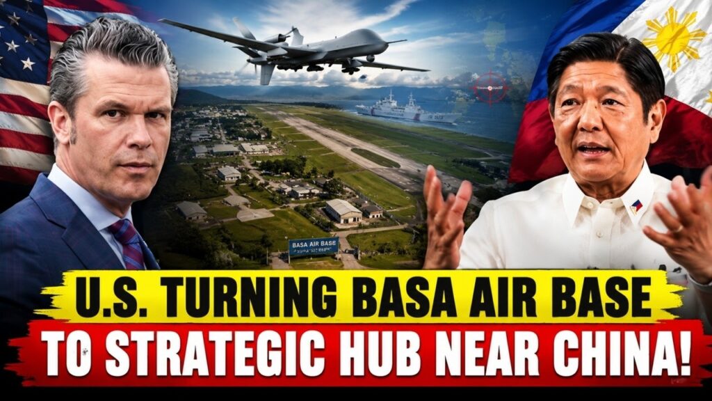 U.S. Is Turning Basa Air Base Into Strategic Hub to Deter China in West Philippines Sea