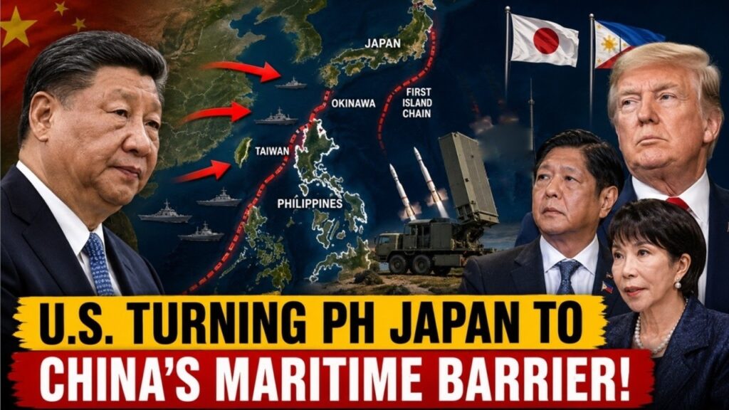 U.S. Is Turning Philippines Japan into China's Maritime Barrier