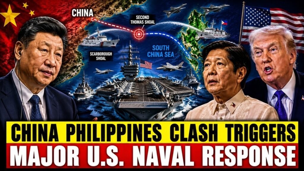 China-Philippines CLASH Triggers Major U.S. Naval Response in the South China Sea!