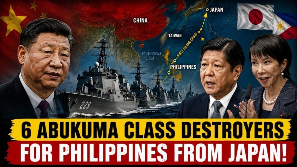 Japan to Give 6 Warships to the Philippines to DETER China in the WPS!