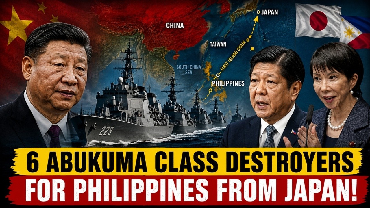 Japan to Give 6 Warships to the Philippines to DETER China in the WPS!