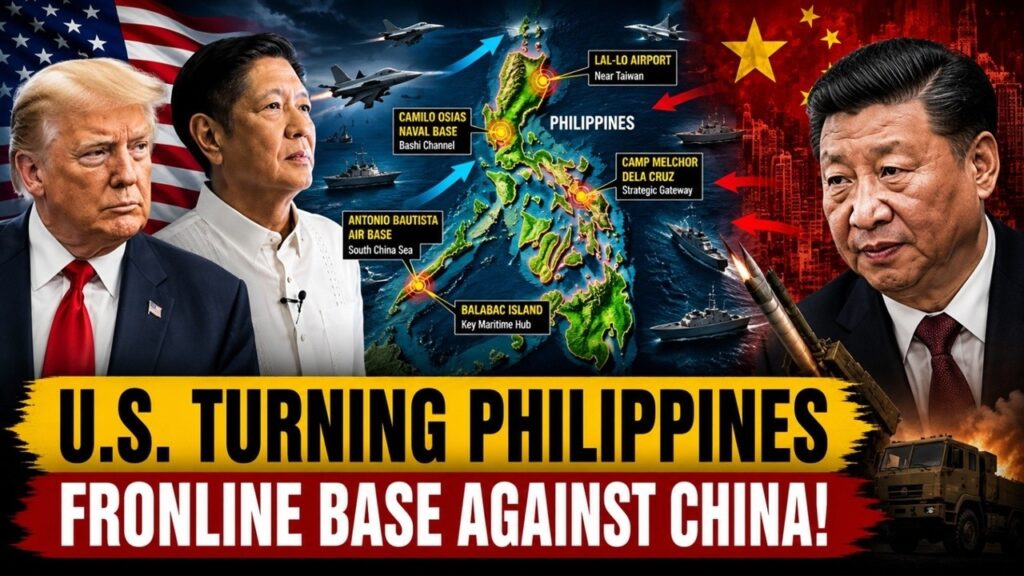 U.S. Turning the Philippines Into a FRONTLINE Base Against China