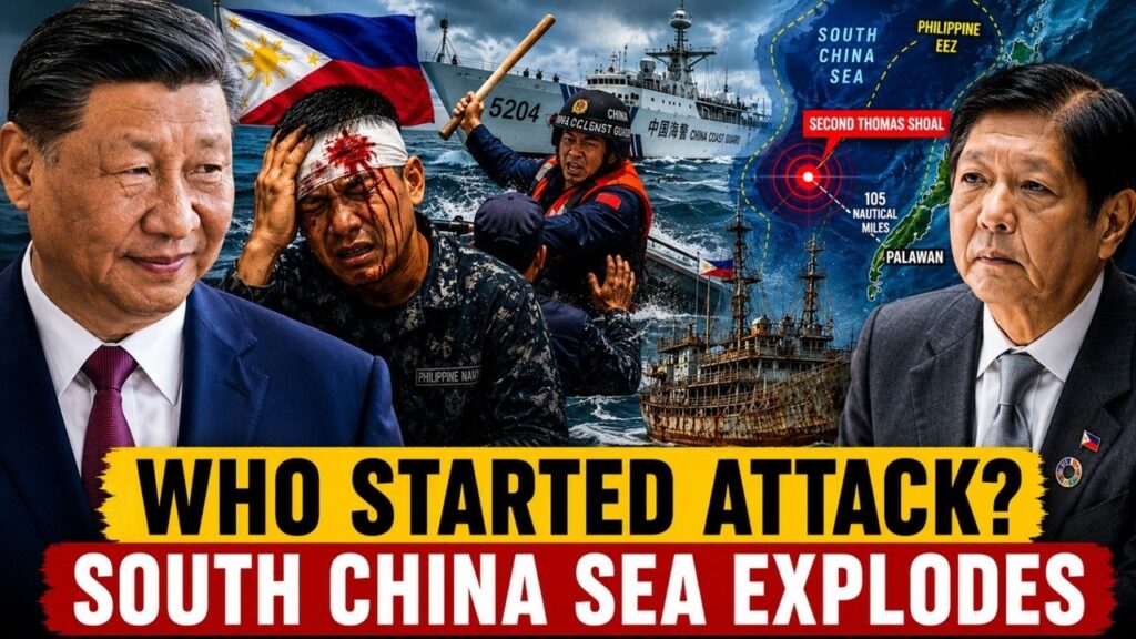 China Just Crossed the Line? Chinese Officer Attacks Philippine Sailor in South China Sea