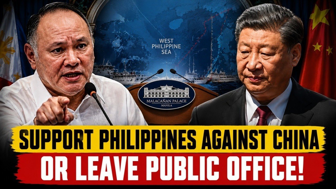 Teodoro JUST Drew a Line - Support the Philippines Against China or Leave
